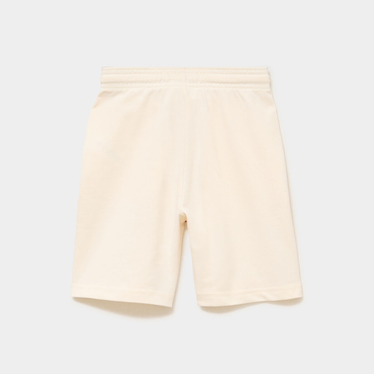 Lot 2 bermudas shorts molleton droits ecru gar&ccedil;on