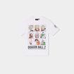 T-shirt manches courtes Dragon Ball Z blanc garçon
