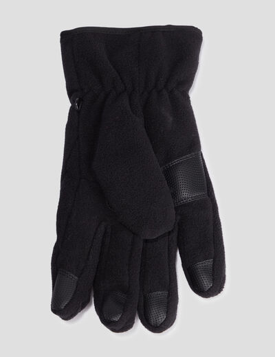 Gants noir homme