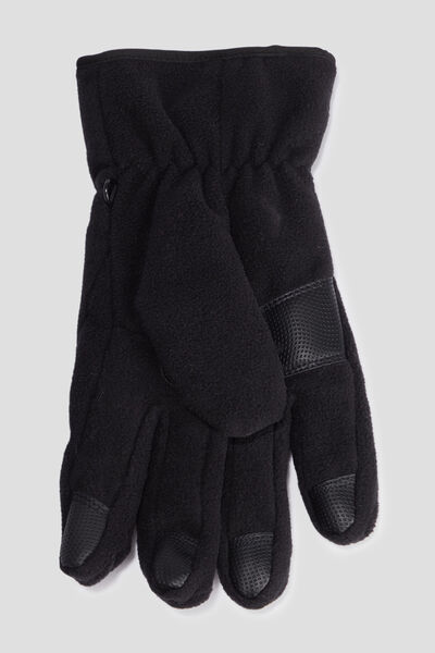 Gants noir homme