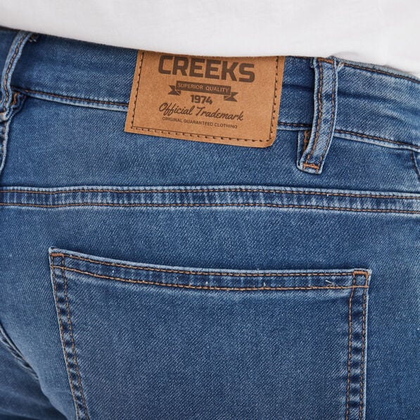 jean stretch coupe regular denim stone homme Jean stretch coupe regular denim stone homme
