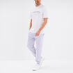 Pantalon jogging droit molleton parme homme
