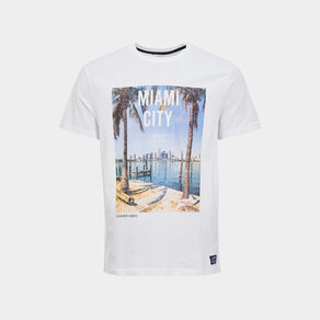 t shirt manches courtes creeks blanc homme T-shirt manches courtes Creeks blanc homme