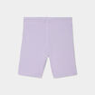 Short jogging droit taille &eacute;lastiqu&eacute;e mauve gar&ccedil;on