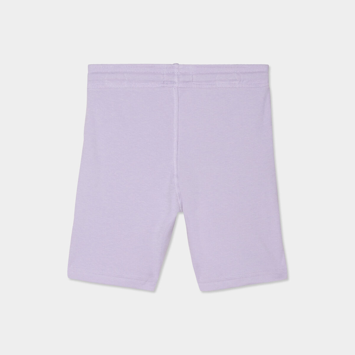 Short jogging droit taille &eacute;lastiqu&eacute;e mauve gar&ccedil;on