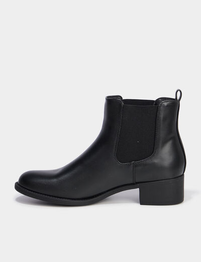 Bottines chelsea noir femme