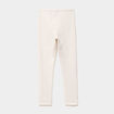 Legging doubl&eacute; chaud beige fille