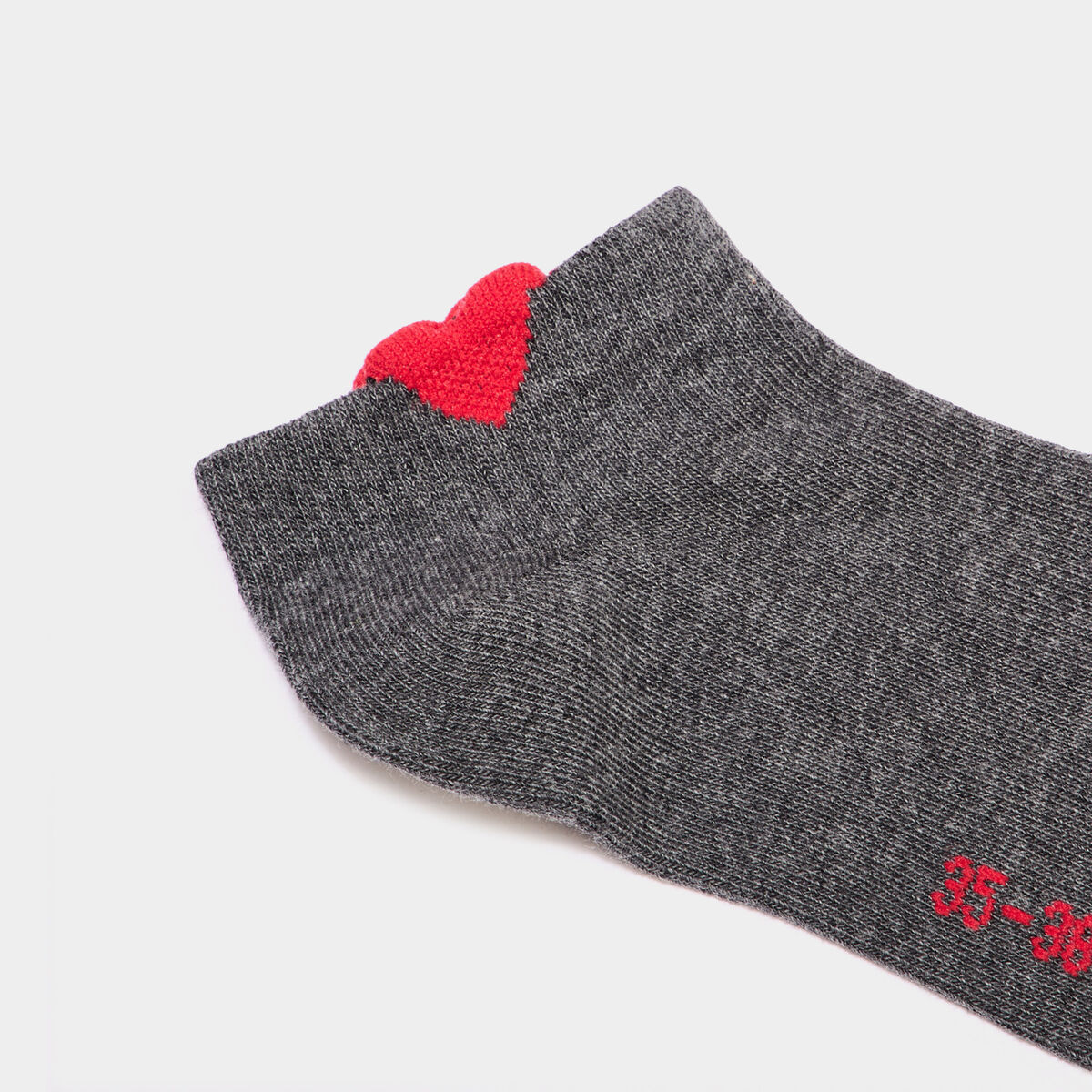 Lot 5 paires chaussettes invisibles multicolore femme