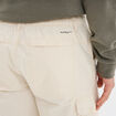 Pantalon cargo slim coton beige homme