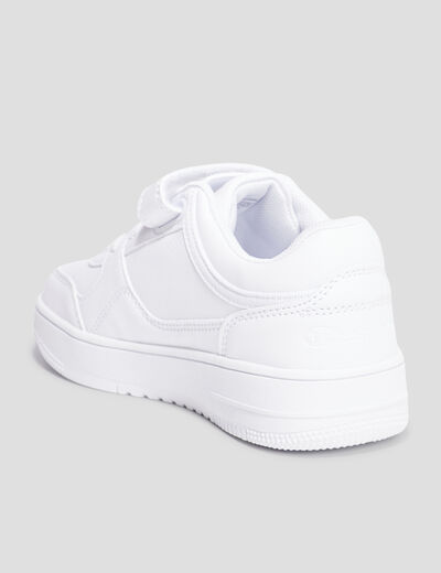 Tennis à lacets Champion Rebound blanc garçon