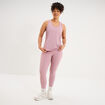 D&eacute;bardeur de sport fluide dos nageur mauve femme