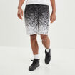 Short jogging droit à coulisse blanc homme