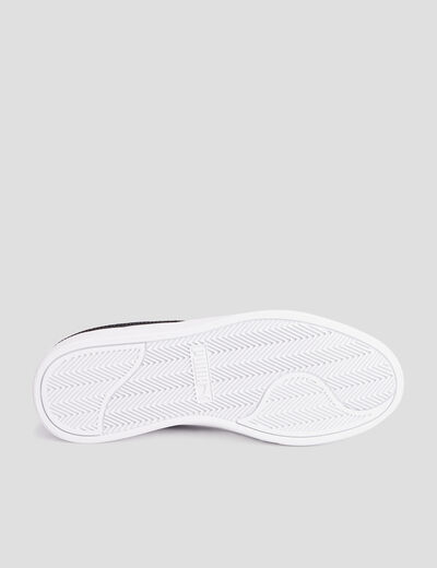 Tennis à lacets Puma Shuffle blanc garçon