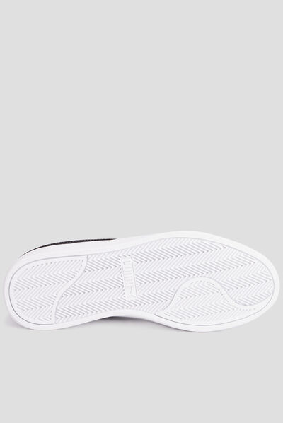 Tennis à lacets Puma Shuffle blanc garçon