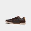 Baskets &agrave; lacets Lee Cooper marron fonc&eacute; homme