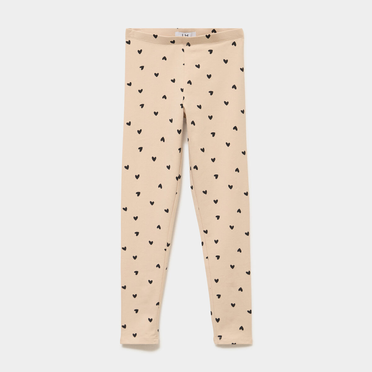 Legging taille &eacute;lastiqu&eacute;e coton ficelle fille