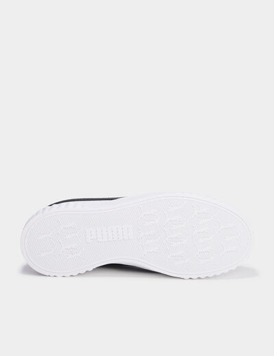 Tennis basses à lacets en cuir Puma multicolore femme