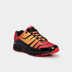 Running &agrave; lacets semelle &eacute;paisse orange fonc&eacute; homme