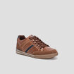 Sneakers semelles plates marron homme