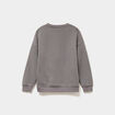 Ensemble jogging sweat et pantalon gris fonc&eacute; gar&ccedil;on