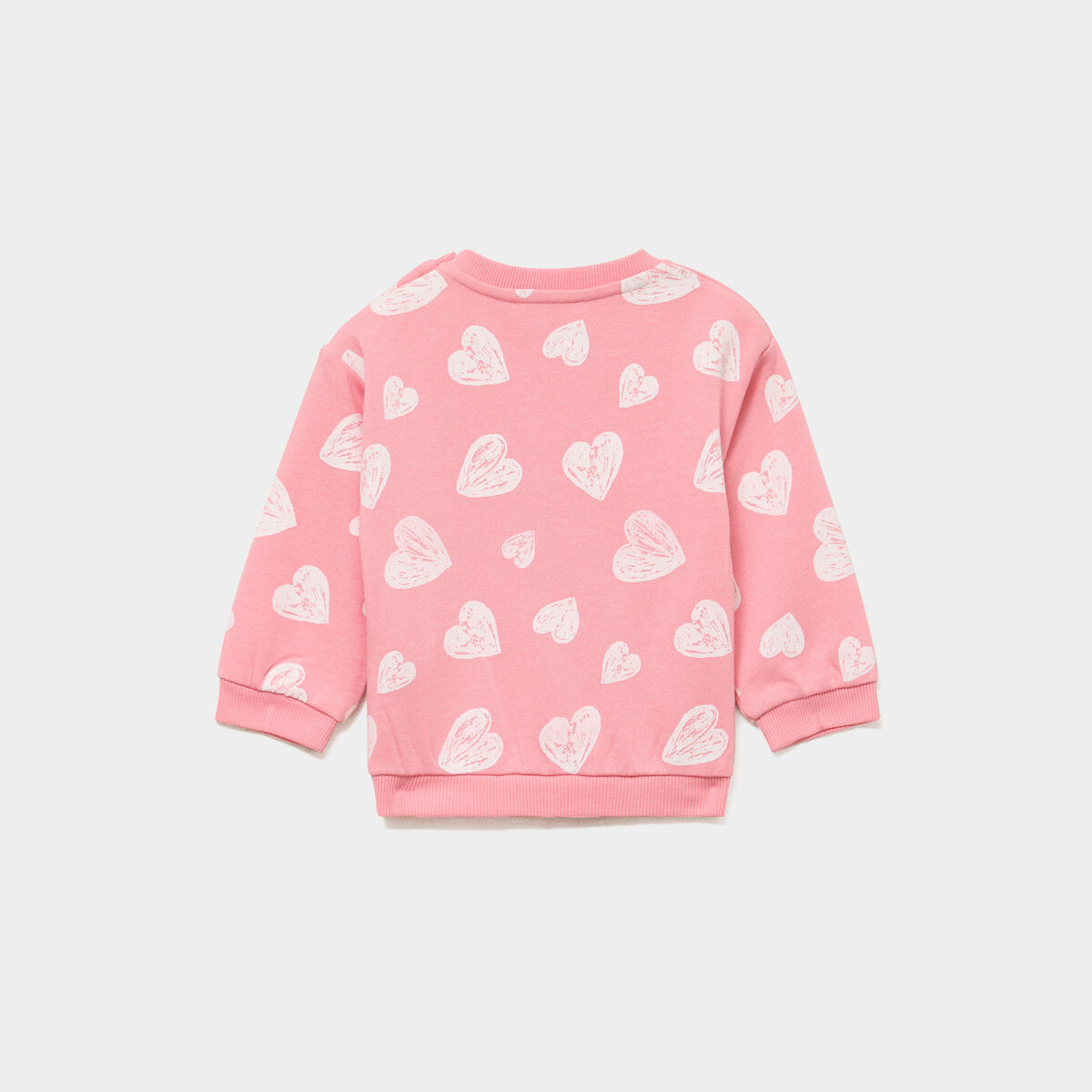 Ensemble sweat et legging vieux rose b&eacute;b&eacute; fille
