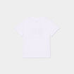 T-shirt col rond manches courtes coton blanc b&eacute;b&eacute; gar&ccedil;on