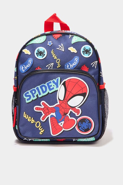 Sac &agrave; dos Spider-Man bleu marine gar&ccedil;on