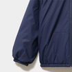 Blouson d&eacute;perlant r&eacute;versible &agrave; capuche marron fonc&eacute; gar&ccedil;on