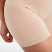 Cycliste gainant sans couture beige femme