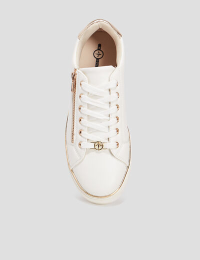 Baskets tennis Mosquitos blanc femme