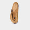 Mules avec boucles marron clair homme