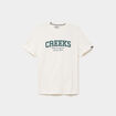 T-shirt droit manches courtes coton blanc homme