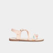 Sandales rose clair fille