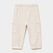 Pantalon maille 2 poches beige b&eacute;b&eacute; gar&ccedil;on