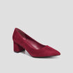 Escarpins à talons rouge femme