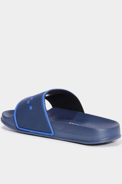 Mules de plage Minecraft multicolore gar&ccedil;on