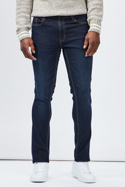 Jeans coupe skinny denim brut homme