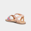 Sandales avec perles Creeks multicolore fille