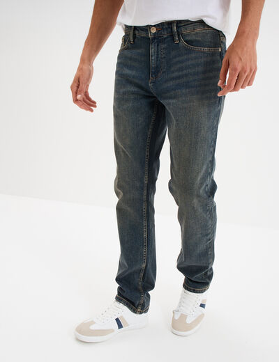 Jeans regular 5 poches Creeks denim dirty homme