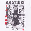 T-shirt manches courtes Naruto Akatsuki blanc garçon