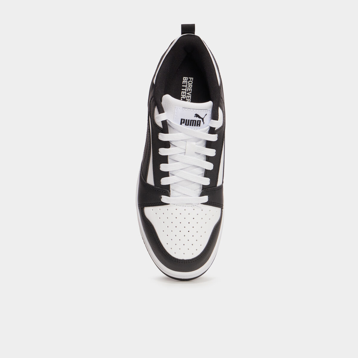 Tennis basses &agrave; lacets Puma Rebound V6 noir gar&ccedil;on