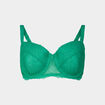 Soutien-gorge emboîtant à dentelle Izzie vert menthe femme grande taille