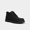 Boots crant&eacute;es &agrave; lacets noir homme
