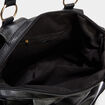 Sac &agrave; main avec bandouli&egrave;re amovible noir femme