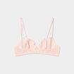 Lot 2 soutiens-gorge corbeille paddé rose pastel femme