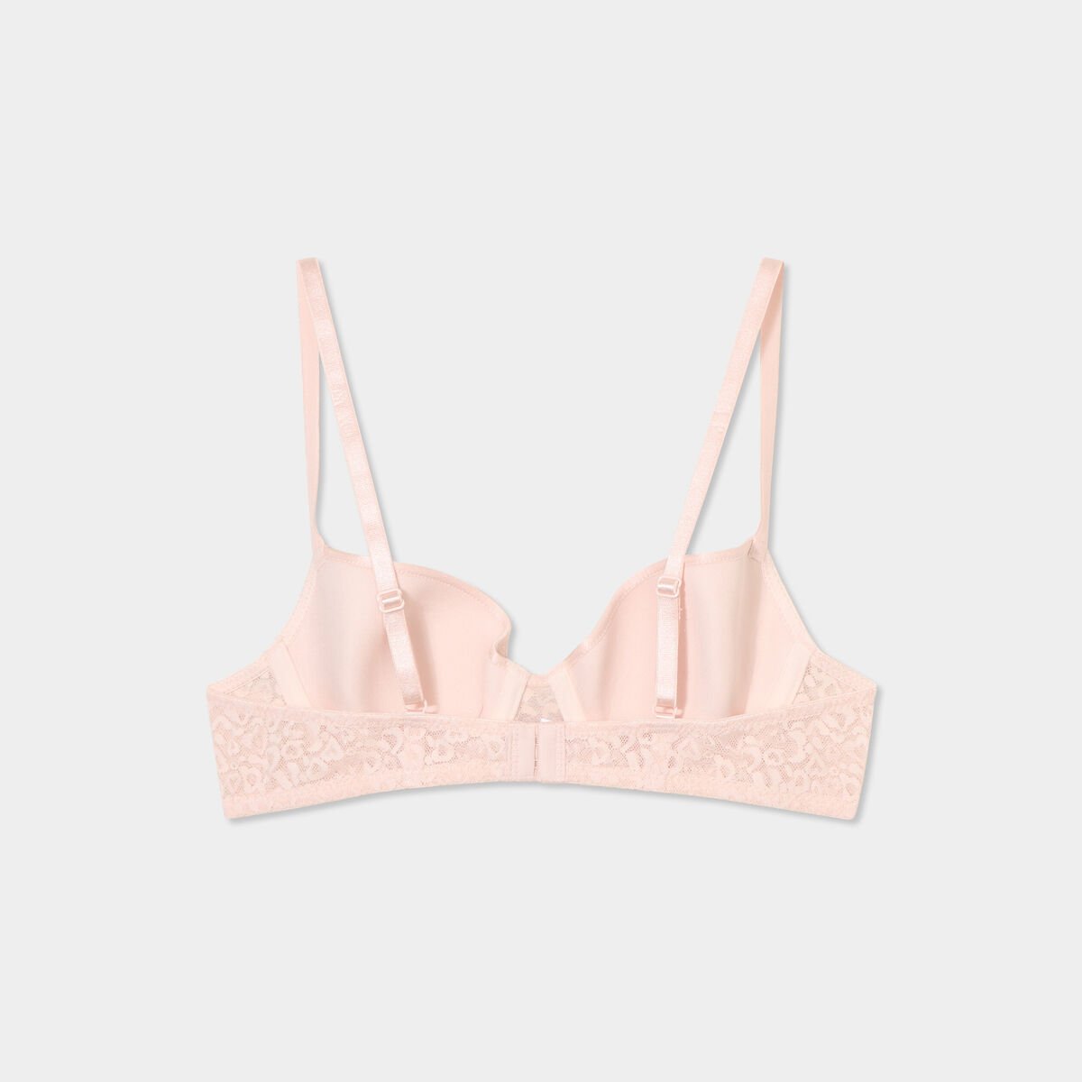 Lot 2 soutiens-gorge corbeille paddé rose pastel femme