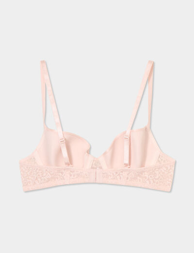 Lot 2 soutiens-gorge corbeille paddé rose pastel femme