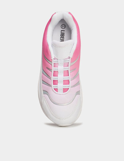 Baskets running Liberto rose fille