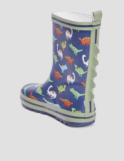 Bottes de pluie multicolore garçon