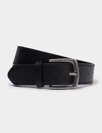 Ceinture noir homme